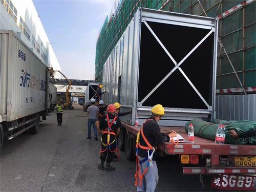 廣州冷卻塔廠家淺析逆流式冷卻塔施工安裝要點(廣州